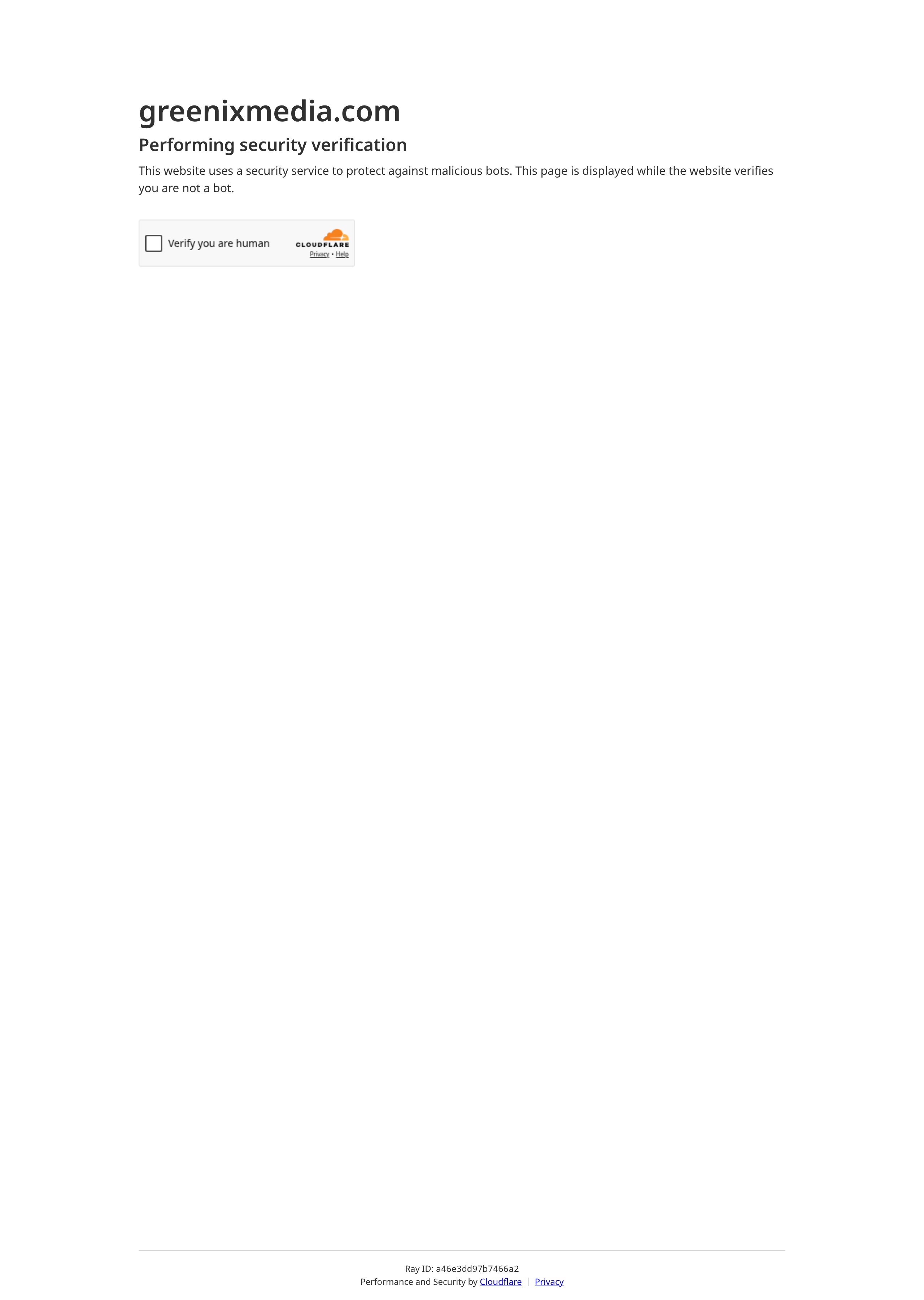 GreenixMedia.com website screenshot